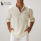Chemise classique en lin R&amp;L™