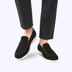 Neri Suede Loafers