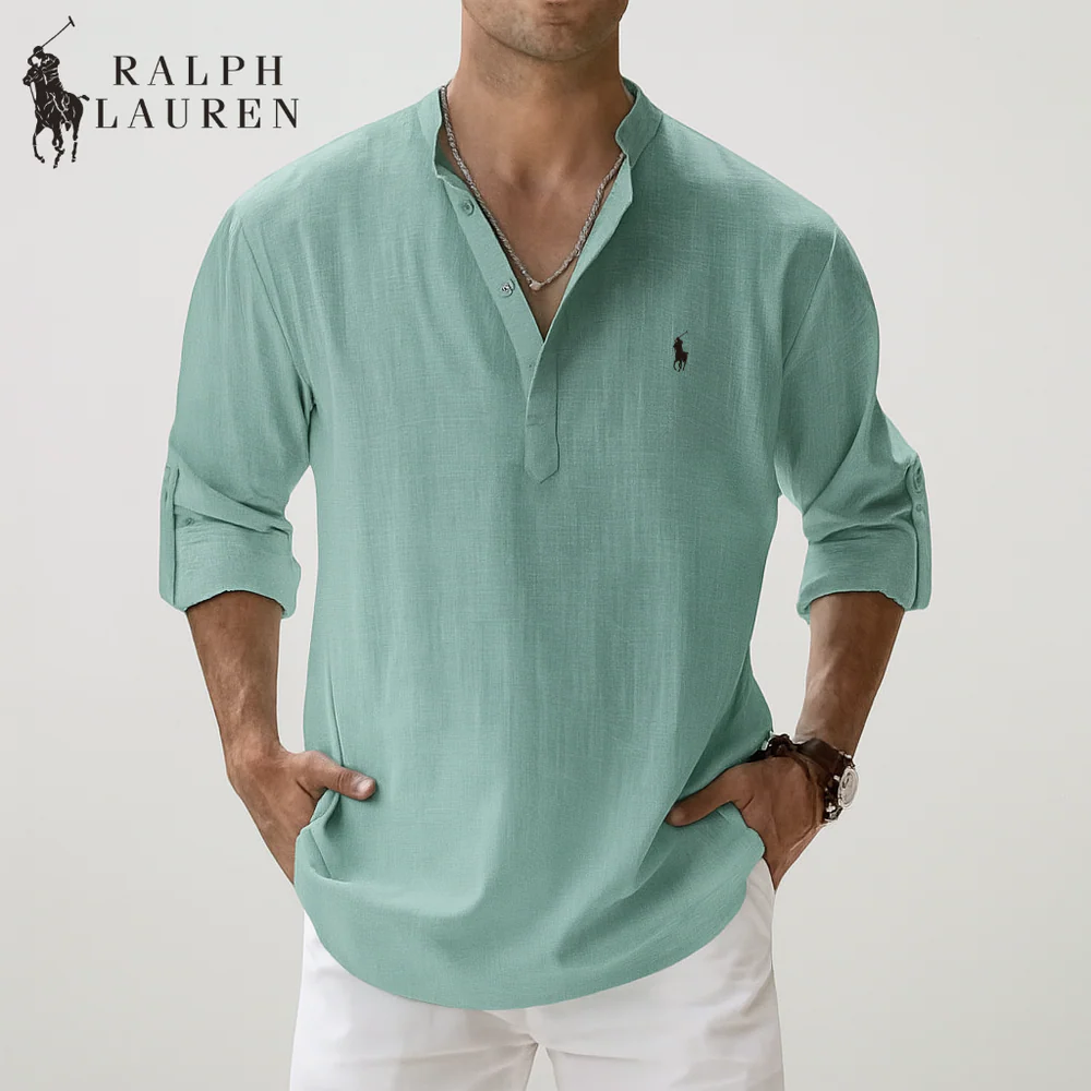 Chemise classique en lin R&amp;L™