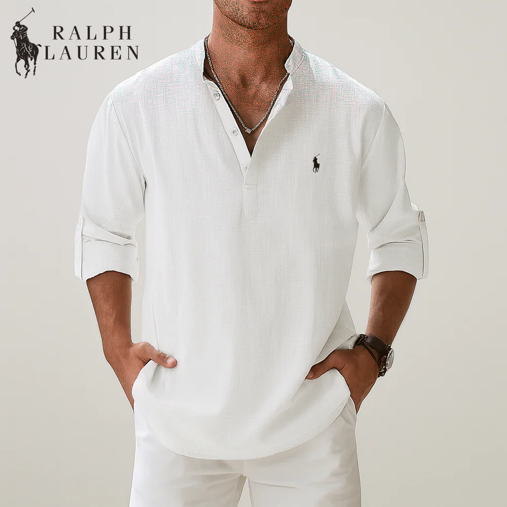 Chemise classique en lin R&amp;L™