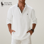 Chemise classique en lin R&amp;L™
