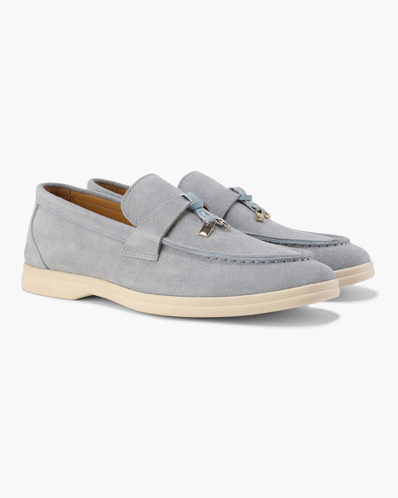 Mocassins en daim Old Money pour femmes