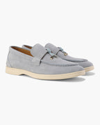 Mocassins en daim Old Money pour femmes