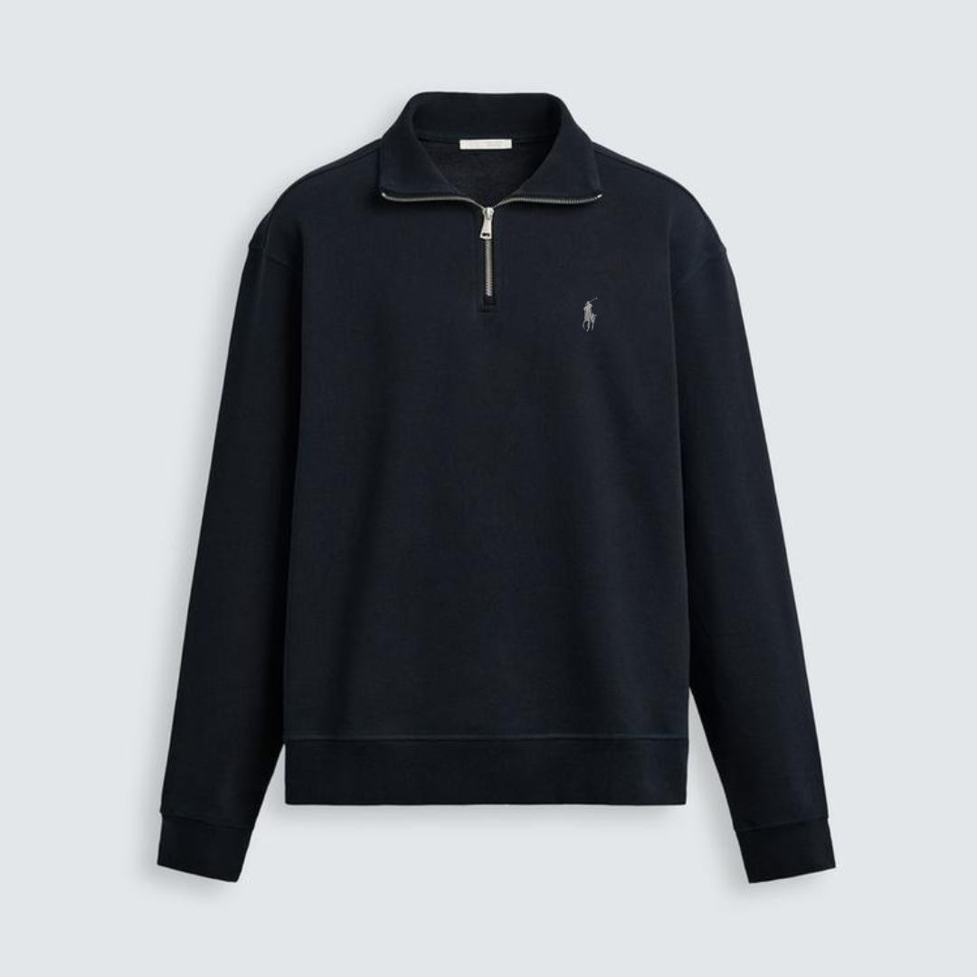 R&amp;L™ BASIC QUARTER-ZIP NAVY