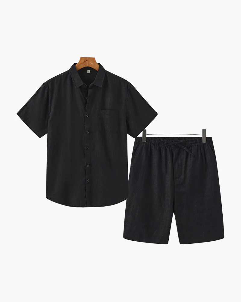 Ensemble en lin (avec short)