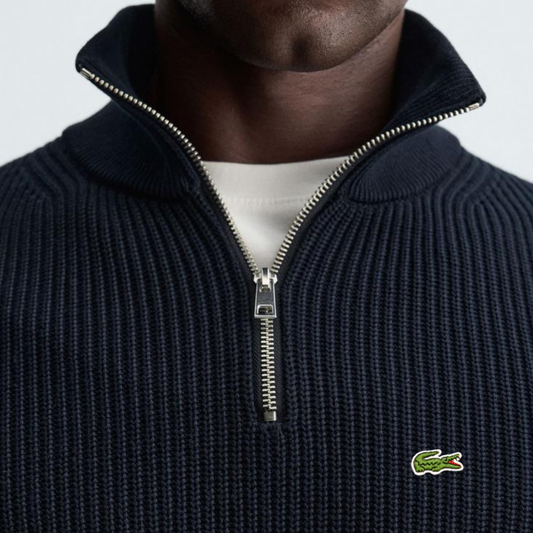 PULL EN MAILLE À L'ENVERS LC™ AVEC FERMETURE ÉCLAIR