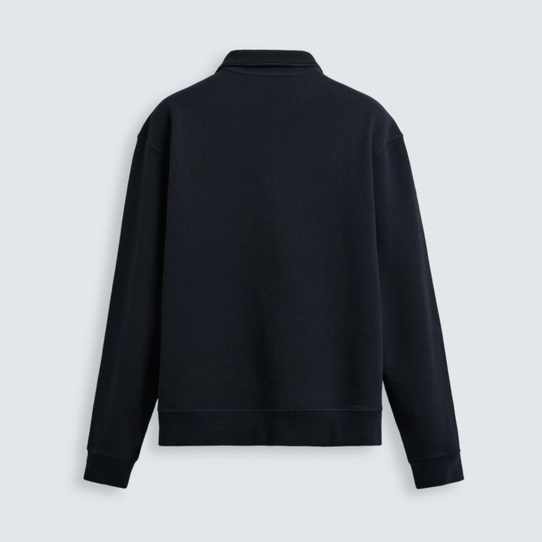 R&amp;L™ BASIC QUARTER-ZIP NAVY