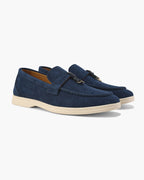 Mocassins en daim Old Money pour femmes