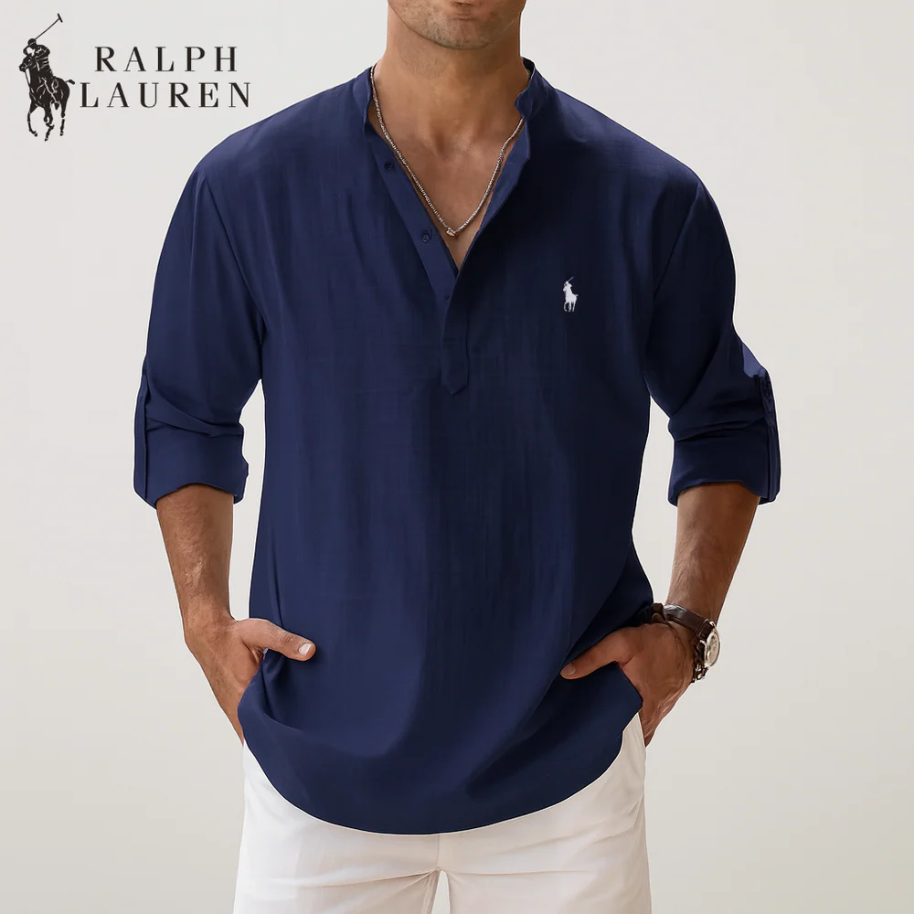 Chemise classique en lin R&amp;L™