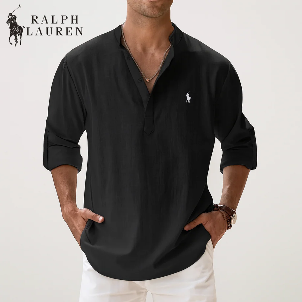 Chemise classique en lin R&amp;L™