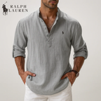 Chemise classique en lin R&amp;L™