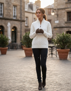 Pull demi-zip Verbier pour femme 
