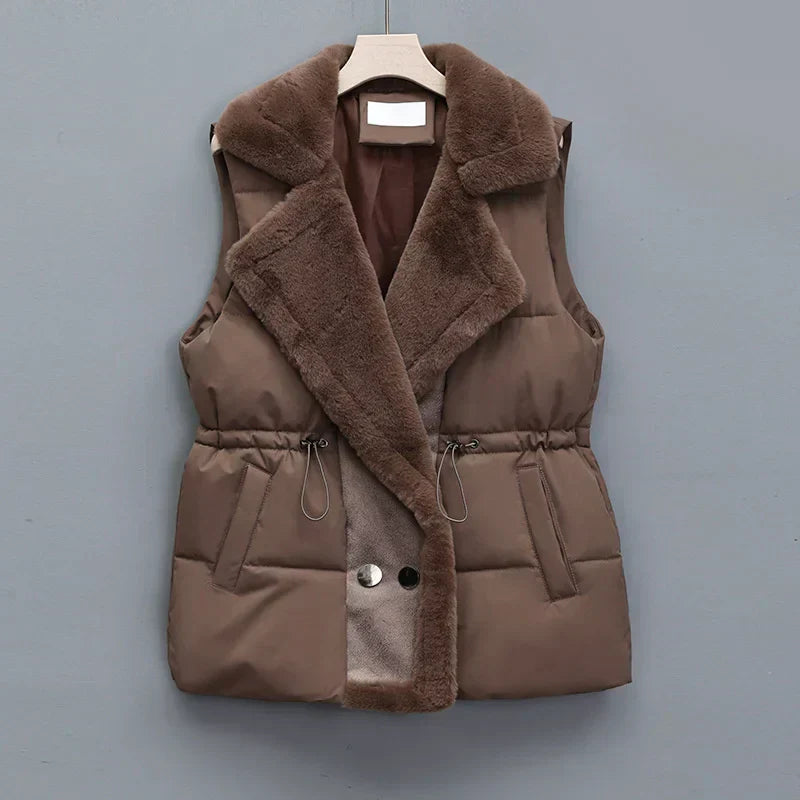 Gilet élégant à superposer