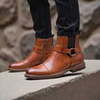 Skórzane buty Roadster