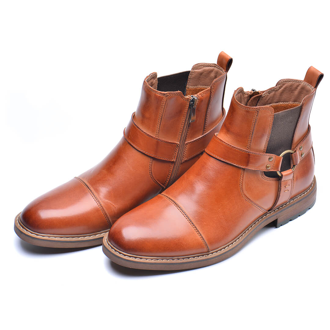 Skórzane buty Roadster