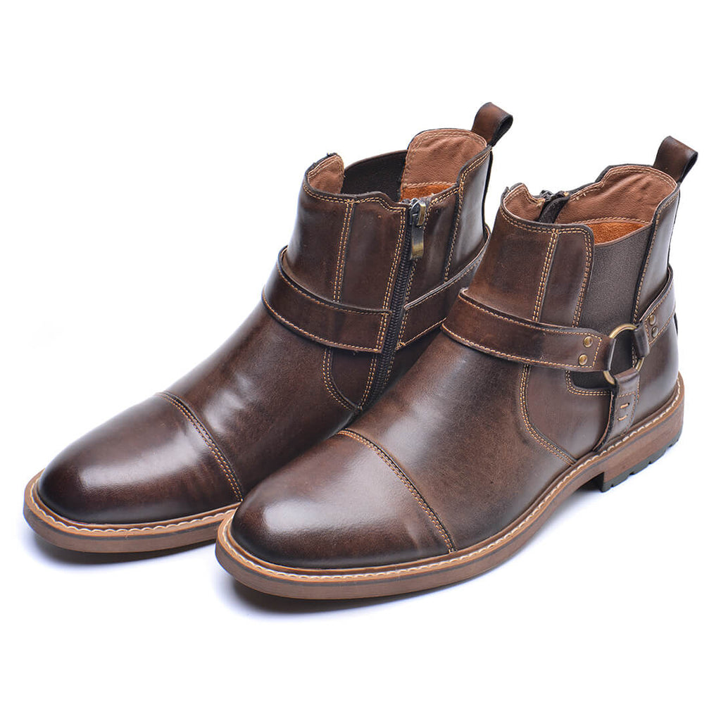 Skórzane buty Roadster