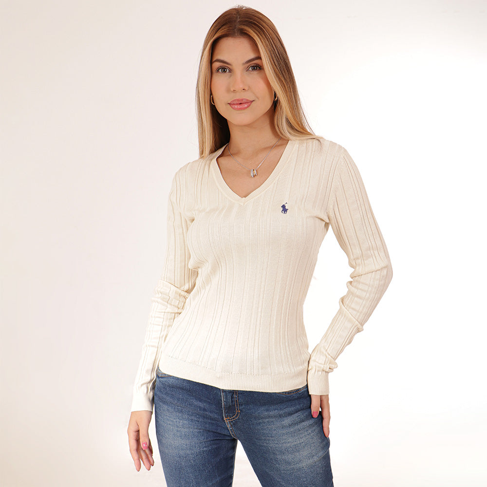 Pull femme R&amp;L™ OFF White 